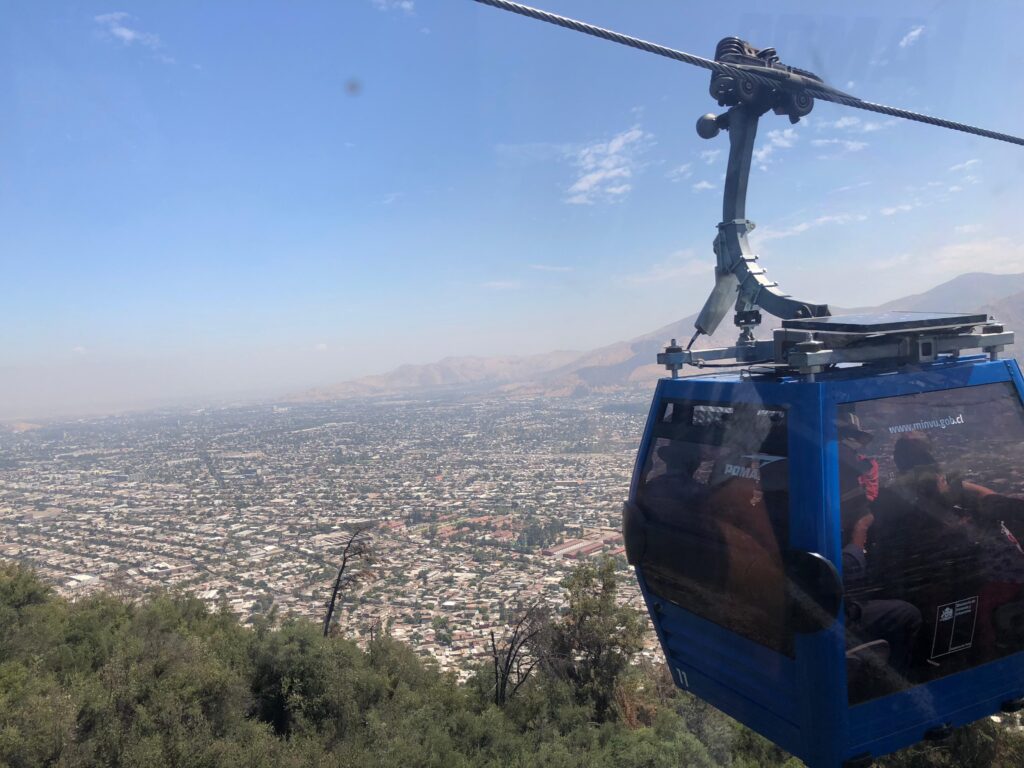 teleferico cerro san cristobal roteiro santiago